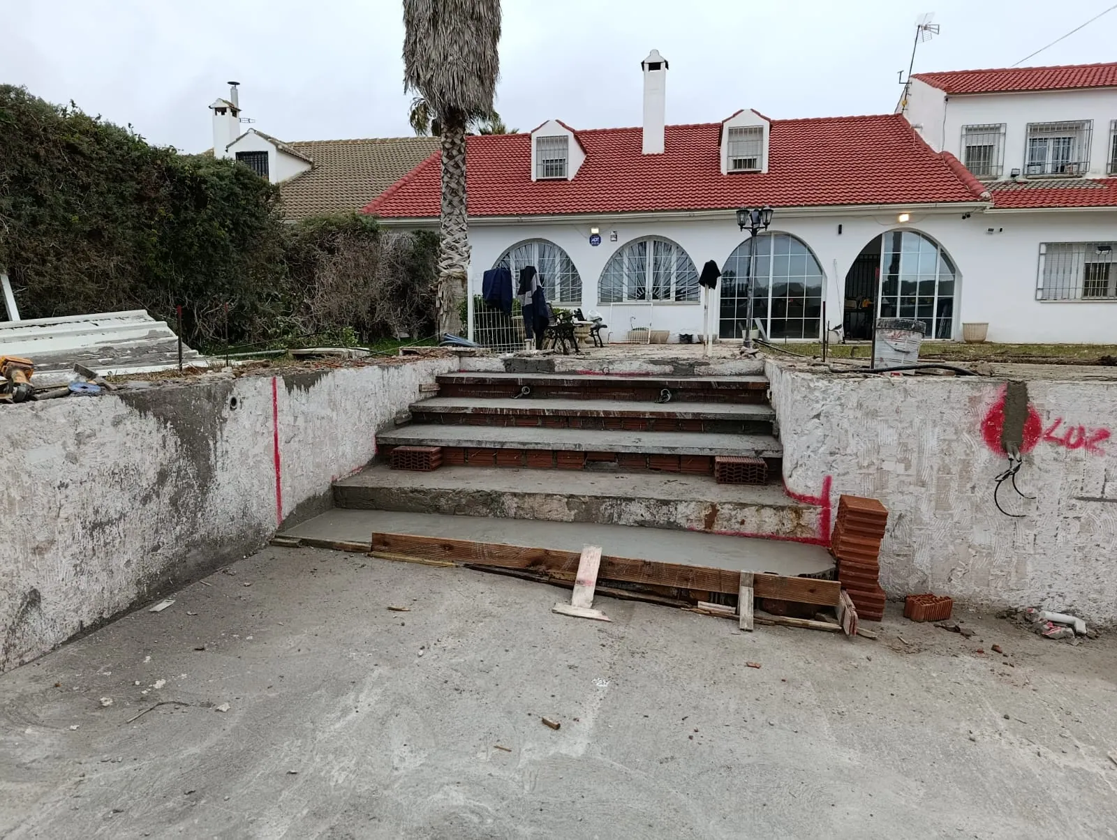 Alicatado de piscina